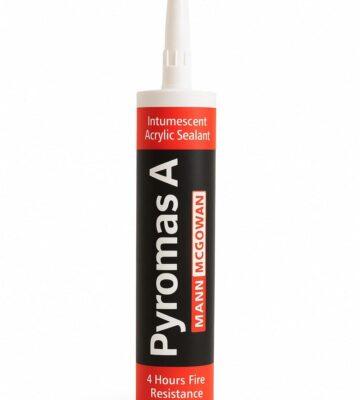 PYROMAS A – ACRYLIC BASED INTUMESCENT MASTIC WHITE 310ml