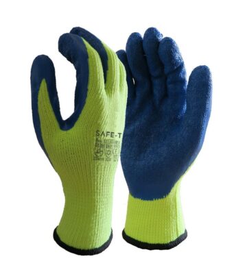 Winter Blue Latex Palm Yellow (12 Pairs)