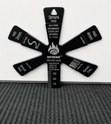 Sealco Spider Door Gap Gauge – BLACK
