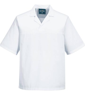 Portwest 2209 Baker’s Shirt S/S – White