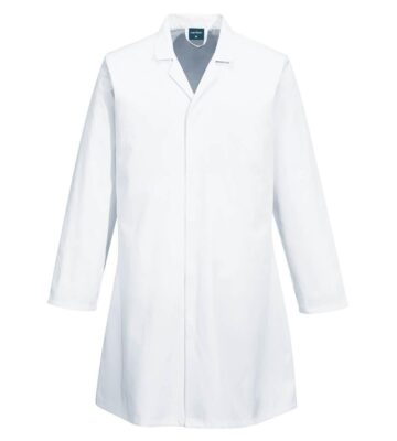 Portwest 2210 Food Industry No Pocket Coat – White