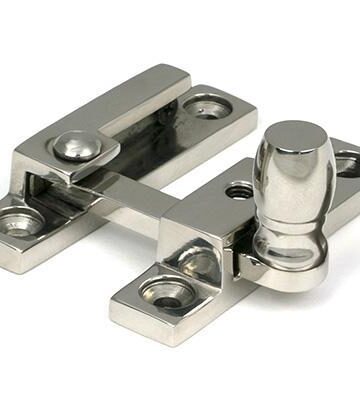 From The Anvil Polished Marine SS (316) Mushroom Quadrant Fastener – Narrow