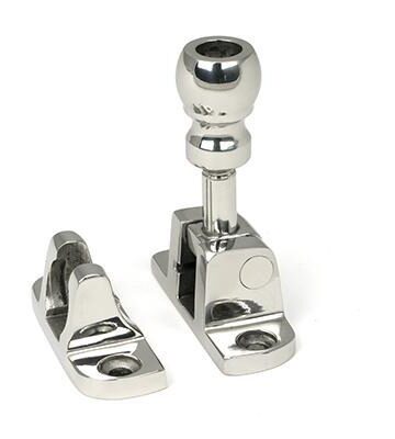 From The Anvil Polished Marine SS (316) Mushroom Brighton Fastener (Radiused)