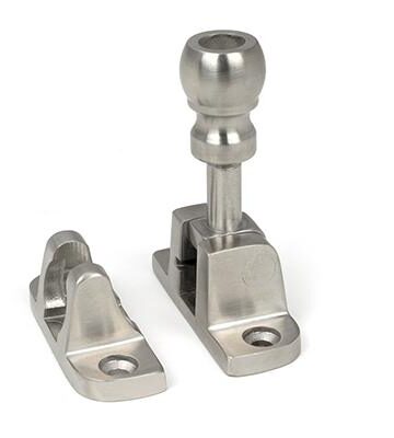 From The Anvil Satin Marine SS (316) Mushroom Brighton Fastener (Radiused)