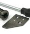 From The Anvil Antique Pewter Key-Flush Sash Stop