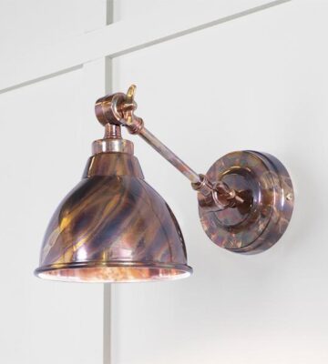 From The Anvil Burnished Brindley Wall Light