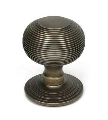 From The Anvil Burnished Brass Beehive Centre Door Knob
