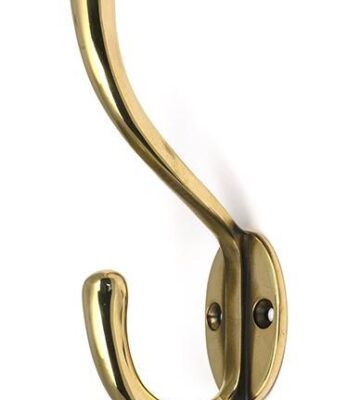 From The Anvil Aged Brass Newbury Hat & Coat Hook