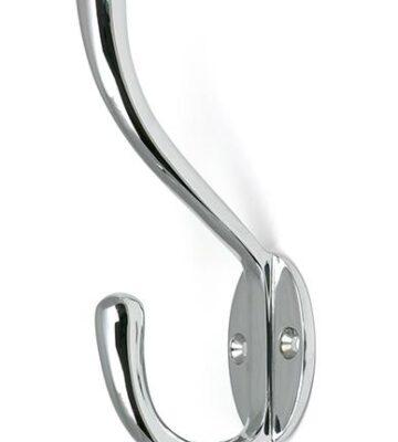 From The Anvil Polished Chrome Newbury Hat & Coat Hook