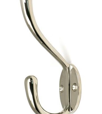 From The Anvil Polished Nickel Newbury Hat & Coat Hook
