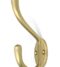 From The Anvil Satin Brass Newbury Hat & Coat Hook