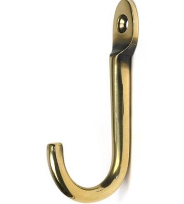 From The Anvil Aged Brass Traditional Coat Hook