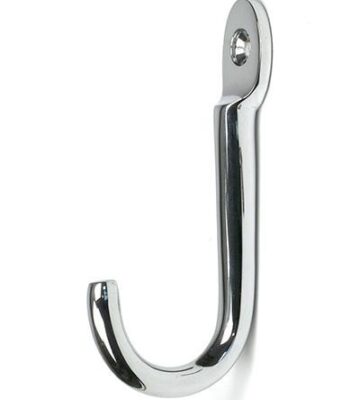 From The Anvil Polished Chrome Traditional Coat Hook