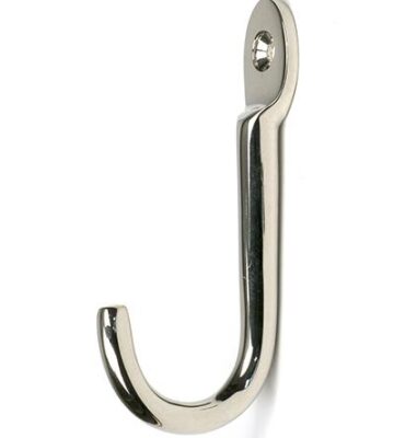 From The Anvil Polished Nickel Traditional Coat Hook
