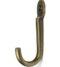 From The Anvil Burnished Brass Traditional Coat Hook