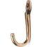From The Anvil Polished Bronze Traditional Coat Hook