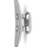 From The Anvil Satin Chrome Marine Cleat Hook