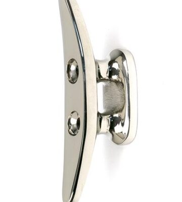 From The Anvil Polished Nickel Marine Cleat Hook