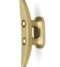 From The Anvil Satin Brass Marine Cleat Hook