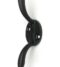 From The Anvil Matt Black Newbury Cleat Hook