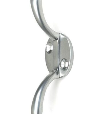 From The Anvil Satin Chrome Newbury Cleat Hook