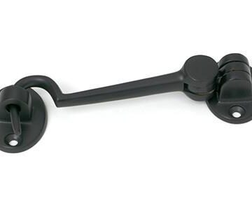 From The Anvil Matt Black 4″ Cabin Hook