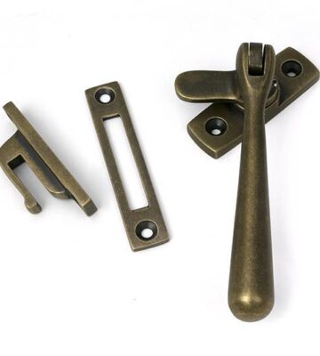 From The Anvil Burnished Brass Locking Newbury Fastener