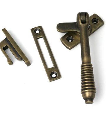 From The Anvil Burnished Brass Locking Reeded Fastener