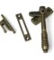 From The Anvil Burnished Brass Locking Reeded Fastener