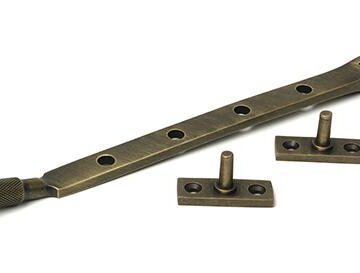 From The Anvil Burnished Brass 10″ Brompton Stay