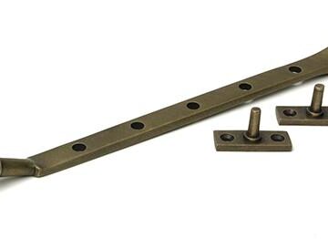 From The Anvil Burnished Brass 12″ Reeded Stay