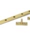 From The Anvil Satin Brass 10" Reeded Stay