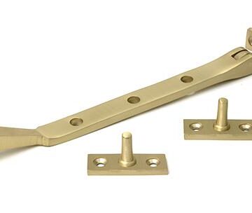 From The Anvil Satin Brass 8″ Avon Stay