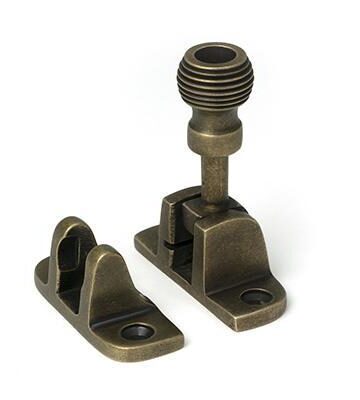From The Anvil Burnished Brass Beehive Brighton Fastener (Radiused)