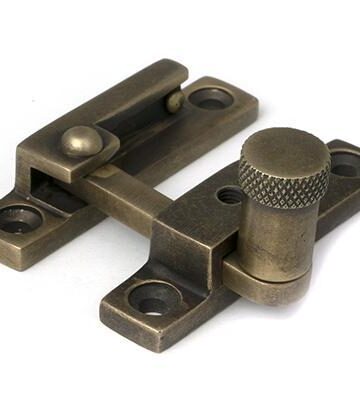 From The Anvil Burnished Brass Brompton Quadrant Fastener – Narrow