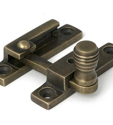 From The Anvil Burnished Brass Prestbury Quadrant Fastener – Narrow