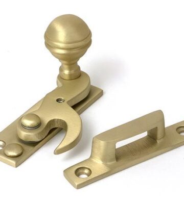 From The Anvil Satin Brass Prestbury Sash Hook Fastener