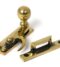 From The Anvil Aged Brass Sash Hook Fastener