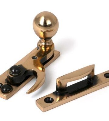 From The Anvil Polished Bronze Sash Hook Fastener