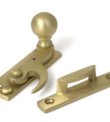 From The Anvil Satin Brass Sash Hook Fastener