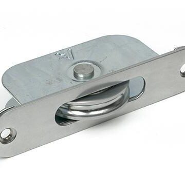 From The Anvil Satin Chrome Radiused Sash Pulley 75kg
