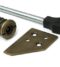 From The Anvil Burnished Brass Key-Flush Sash Stop
