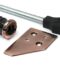 From The Anvil Polished Bronze Key-Flush Sash Stop