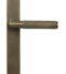 From The Anvil Burnished Brass Brompton Slimline Lever Espag. Latch Set