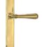 From The Anvil Polished Brass Newbury Slimline Lever Espag. Latch Set