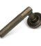 From The Anvil Burnished Brass Brompton Lever on Rose Set (Beehive)