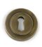 From The Anvil Burnished Brass Round Escutcheon (Plain)