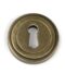 From The Anvil Burnished Brass Round Escutcheon (Art Deco)