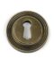 From The Anvil Burnished Brass Round Escutcheon (Beehive)