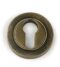 From The Anvil Burnished Brass Round Euro Escutcheon (Plain)